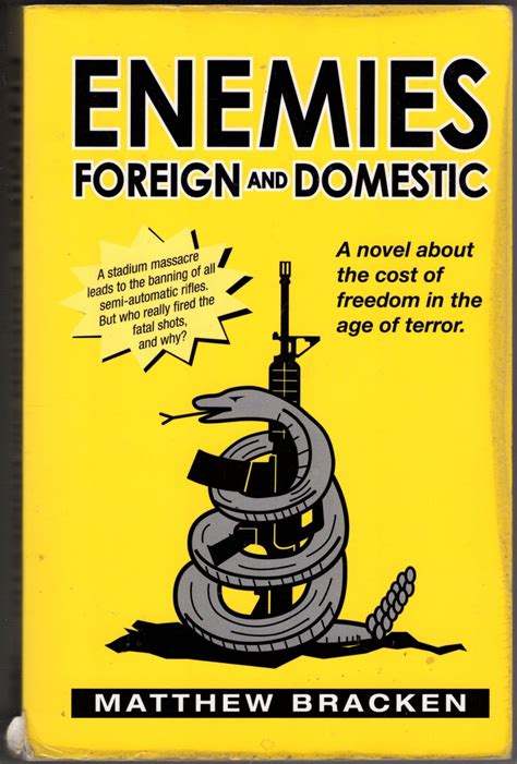matt bracken enemies foreign and domestic.